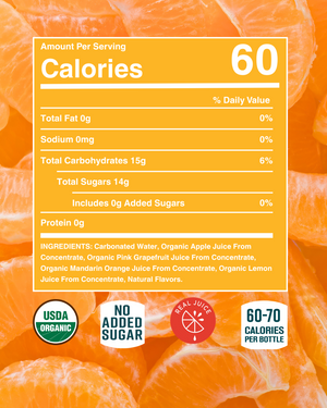Organic Mandarin Orange 12pk